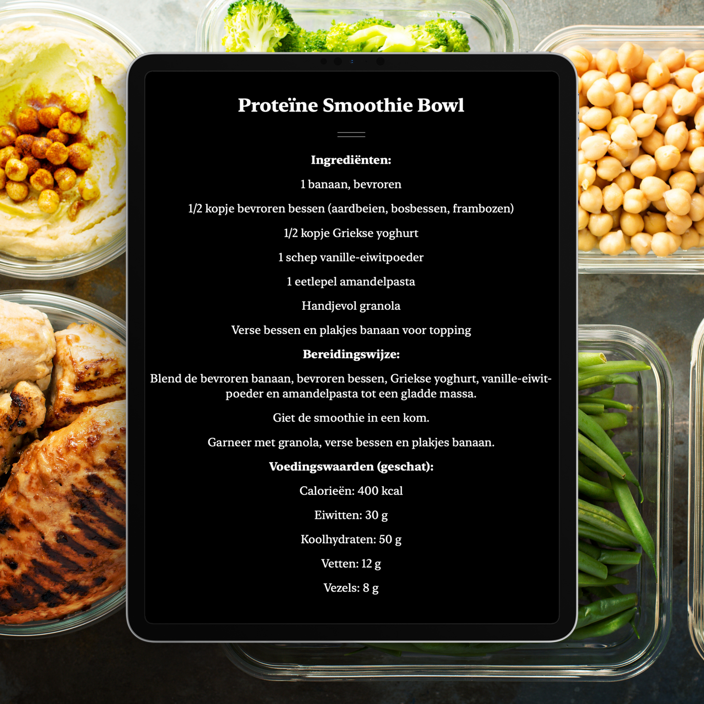 '101 Makkelijke gerechten voor Explosieve Spiergroei' - Fitness Recepten Spiermassa opbouwen - Tenkitchen.store