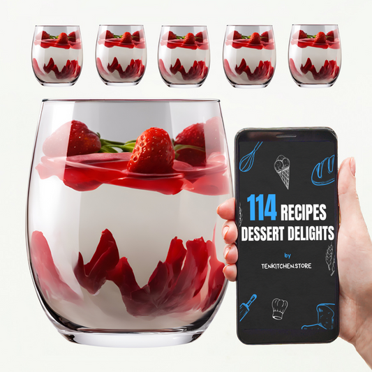 Dessertglazen kristalglas met 114 zelf ijs maken recept