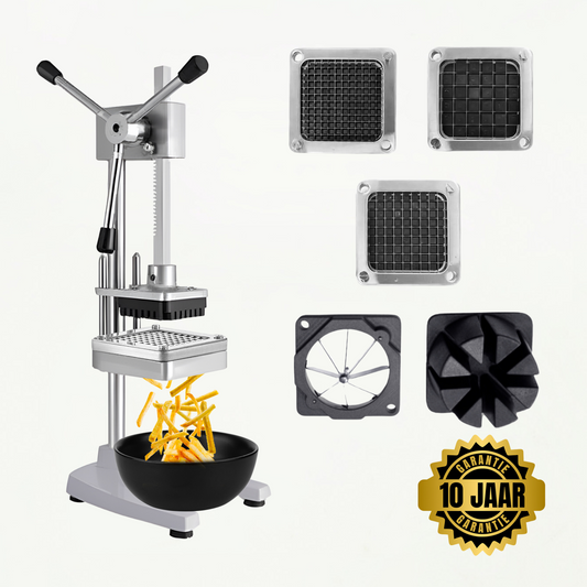 TEN® - Frietsnijder XXL - Frites zelf bakken - RVS - Tenkitchen.store