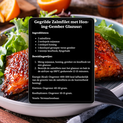 'Het Smakelijk Airfryer Boekje' - 136+ Airfryer Recepten - Tenkitchen.store