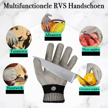 TEN® Oesterhandschoen - Veilig Openen van Oesters - Tenkitchen.store